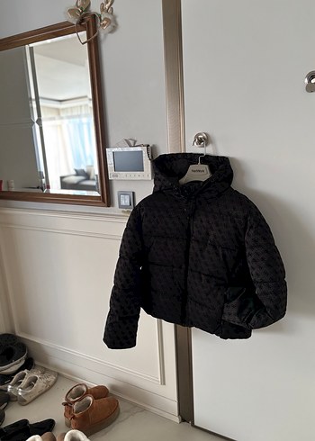 Guess Orjinal 36 beden siyah mont - Görsel 8