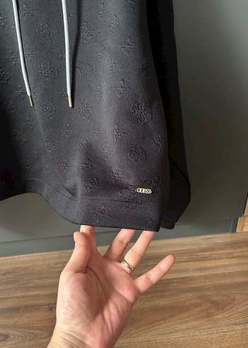 Guess Orjinal siyah M beden sweatshirt - Görsel 3