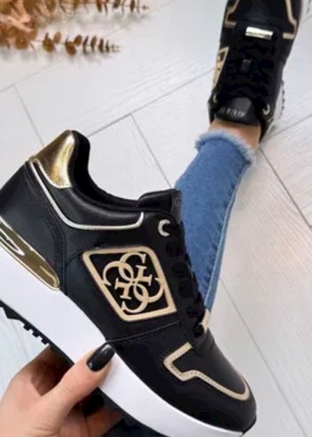 Guess Orjinal,yeni sezon38 numara.Siyah spor ayakkabı - Görsel 6