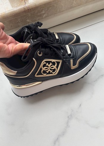 Guess Orjinal,yeni sezon38 numara.Siyah spor ayakkabı - Görsel 7