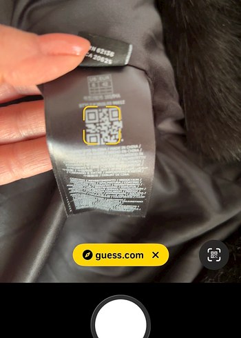 Guess Orjinal özel seri,Kürk Kaban - Görsel 6