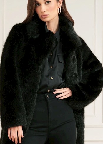 Guess Orjinal özel seri,Kürk Kaban - Görsel 10