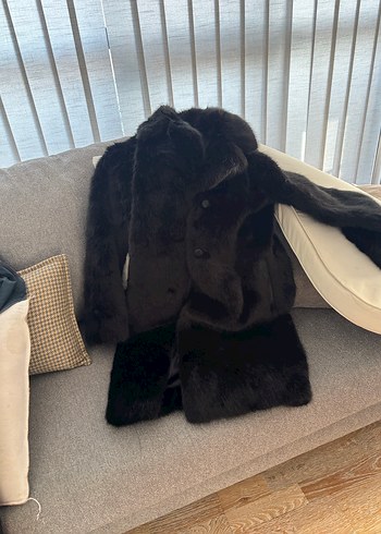 Guess Orjinal özel seri,Kürk Kaban - Görsel 8