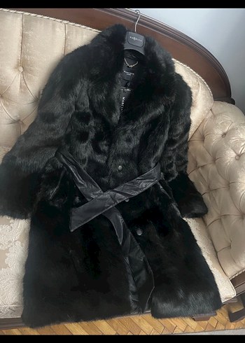 Guess Orjinal özel seri,Kürk Kaban - Görsel 7