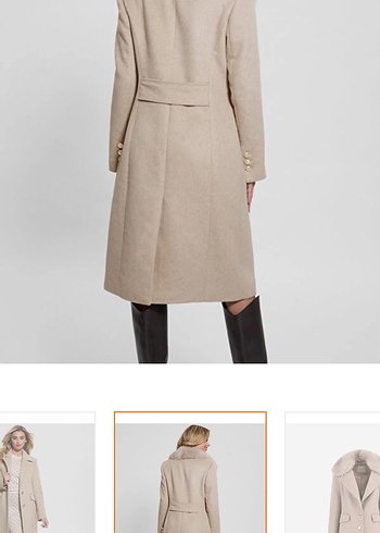 Guess Orjinal 40 beden, bej renk kaban - Görsel 9