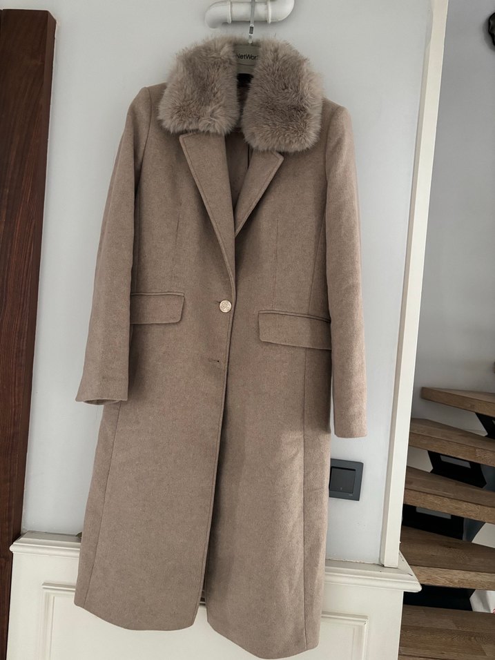 Guess Orjinal 40 beden, bej renk kaban - Görsel 5