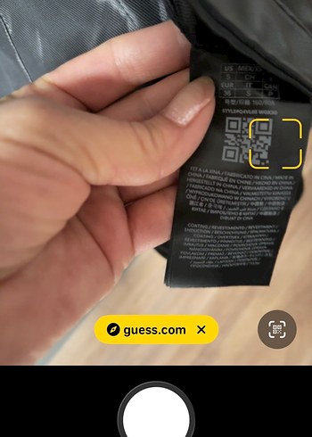 Guess Orjinal deri ceket - Görsel 3