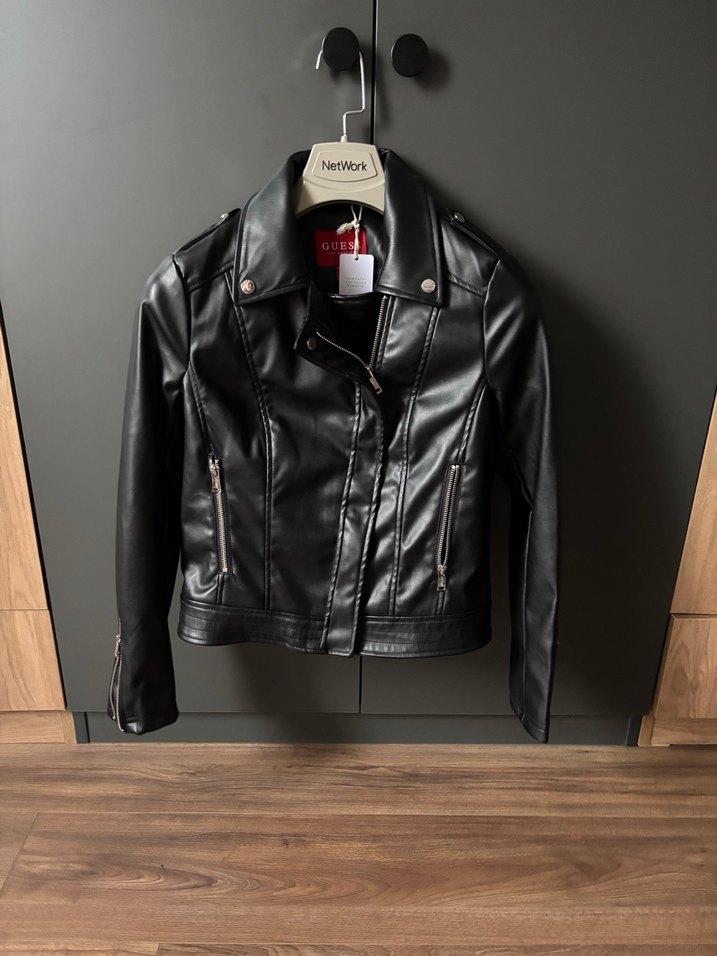 Guess Orjinal deri ceket - Görsel 5