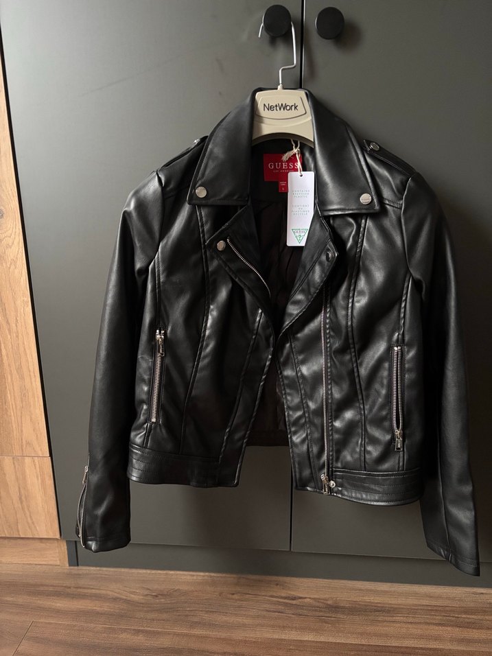 Guess Orjinal deri ceket - Görsel 2