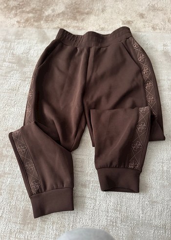 Guess Kadın Orjinal Kahverengi Eşofman Altı - Görsel 3