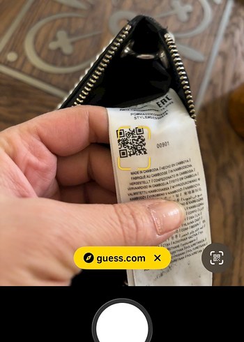 Zincir Detaylı Siyah Guess Deri Kadın Çanta - Görsel 2