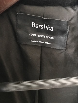 xs Beden siyah Renk Bershka kaban