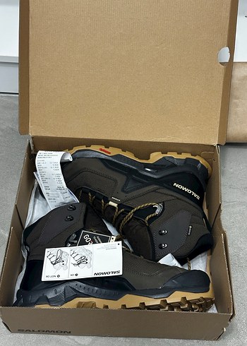 Salomon Quest Element Gore-Tex Erkek Kahve Outdoor Bot - Görsel 4