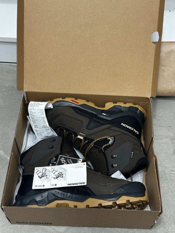 Salomon Quest Element Gore-Tex Erkek Kahve Outdoor Bot - Görsel 4