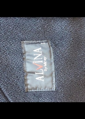 Düğmeli Siyah Süet Kadın Uzun Kaban - Görsel 3