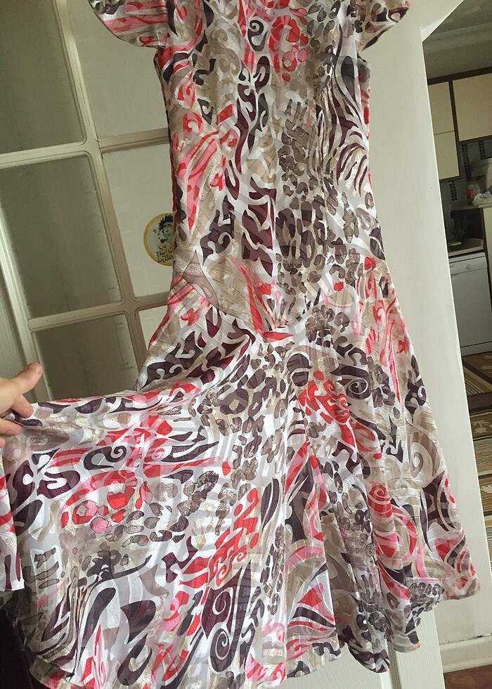 Şifon elbise - Görsel 2