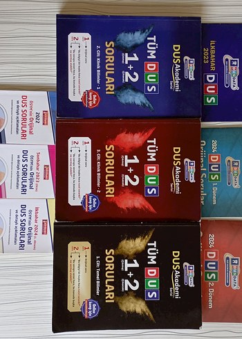DUSDATA Tüm DUS 1+2 Soru Kitapları 2023