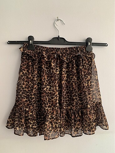 Leopar desen etek