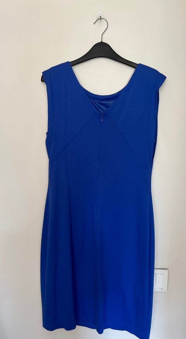 Mavi Midi Kadın Elbise - Görsel 3