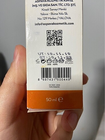 Yves Rocher Naturel kayısı yağı