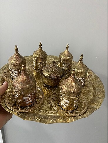 Vintage kahve fincan seti