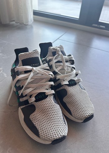 Adidas Adidas Bağcıklı Gri-Beyaz Spor Kadın Sneakers