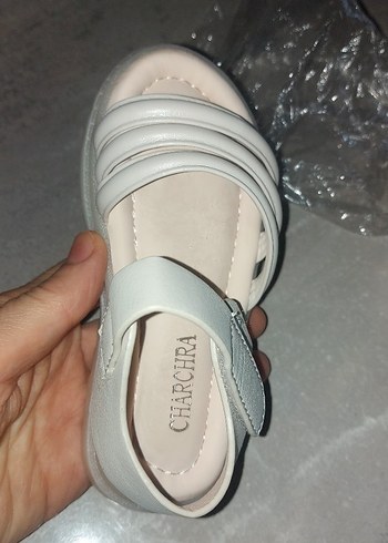 Kız Çocuk Pilili Beyaz Özel Gün Ayakkabısı - Görsel 7