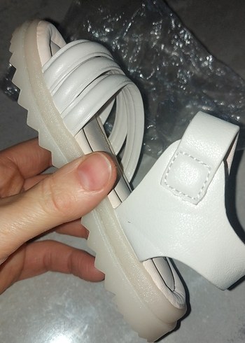 Kız Çocuk Pilili Beyaz Özel Gün Ayakkabısı - Görsel 8