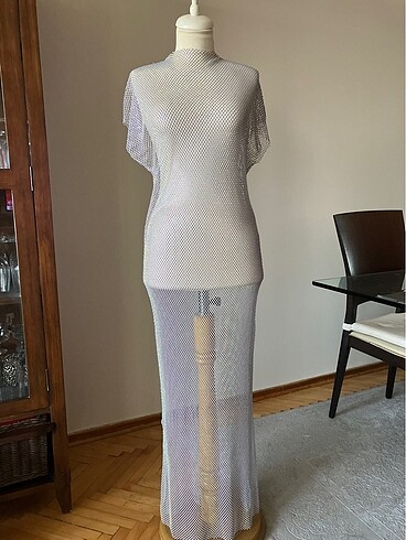 Zara file elbise