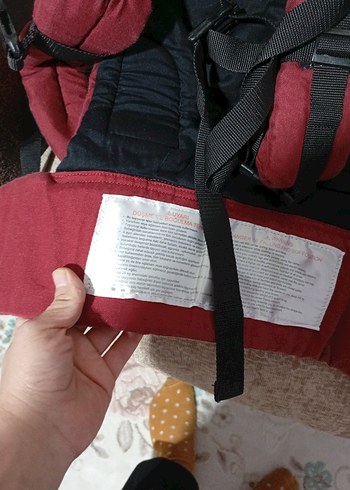 Bordo Bebek Taşıyıcı - Görsel 3