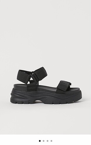 39 Beden siyah Renk Hm topuklu sandalet