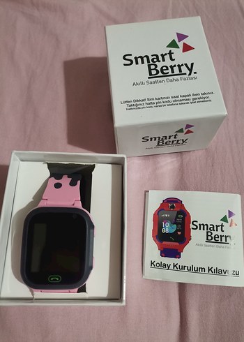 Renkli Pembe Akıllı Saat Berry - Görsel 4