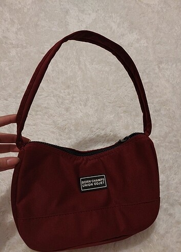 Bordo Baget Çanta