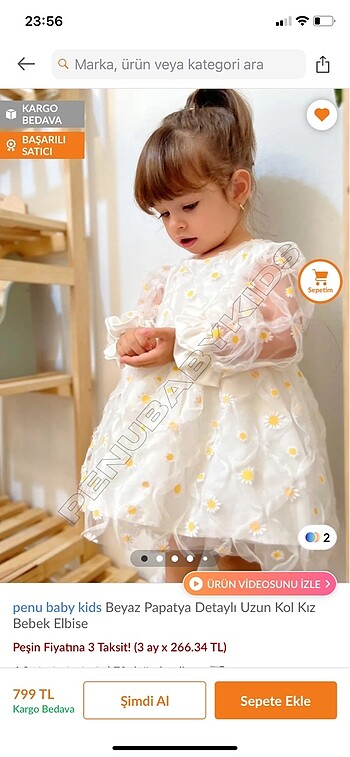 Zara Papatyalı tütü elbise