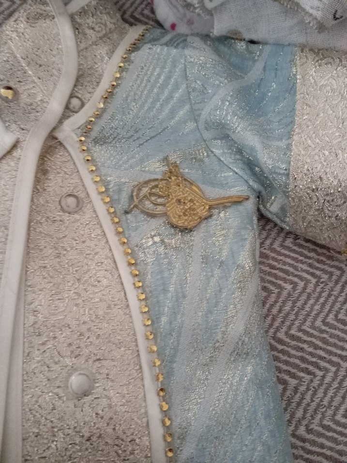 Düğmeli İşlemeli Kısa Kollu Erkek Çocuk Takımı - Görsel 3