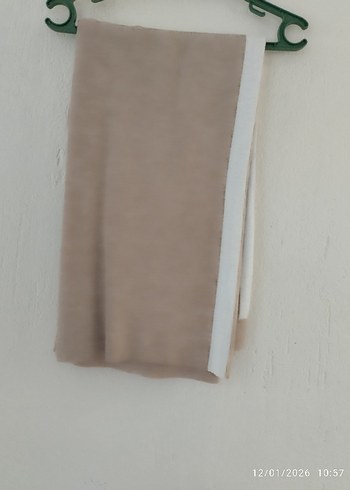 Bej Uzun Kollu Kadın Triko takım - Görsel 5