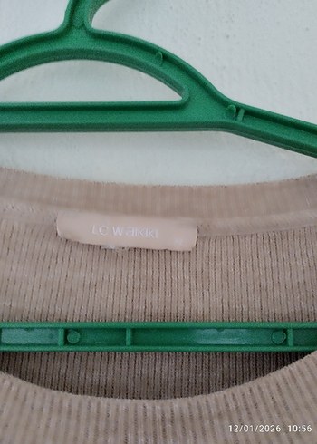 Bej Uzun Kollu Kadın Triko takım - Görsel 3