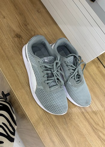 Su yeşili Puma kadın spor ayakkabı - Görsel 3