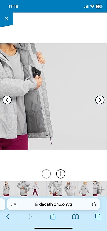 Decathlon yağmurluk - Görsel 6