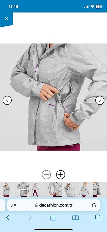 Decathlon yağmurluk - Görsel 8