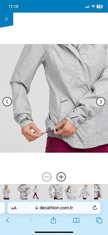 Decathlon yağmurluk - Görsel 7