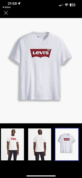 Orjinal levis erkek tshirt
