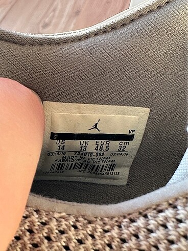 tek ebat Beden gri Renk Sneakers