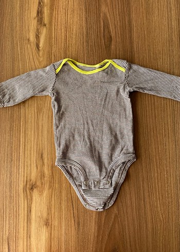 Carter's Carters 2 adet çizgili zıbın body