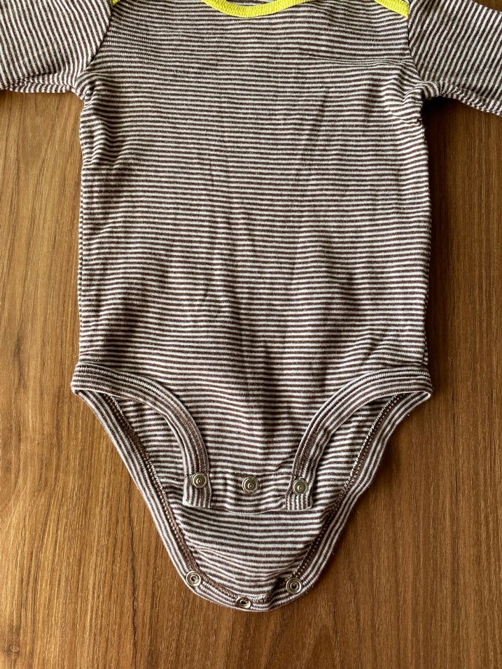 Carters 2 adet çizgili zıbın body - Görsel 4