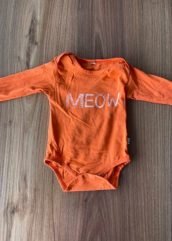 LC Waikiki Uzun Kollu Sarı Bebek Body