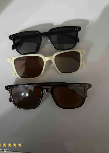 Kadın Modern Klasik 3'lü Minimalist Güneş Gözlüğü - Görsel 2