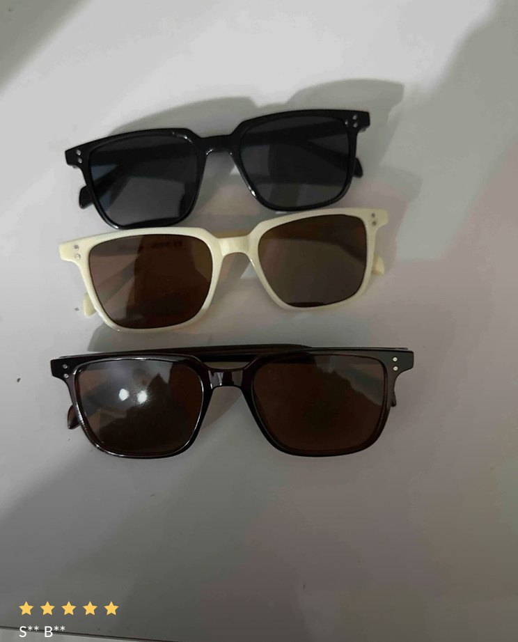 Kadın Modern Klasik 3'lü Minimalist Güneş Gözlüğü - Görsel 2