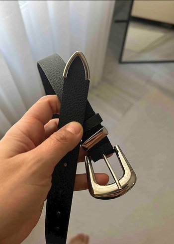 Kahverengi Deri Tokalı Kadın Kemer - Görsel 2