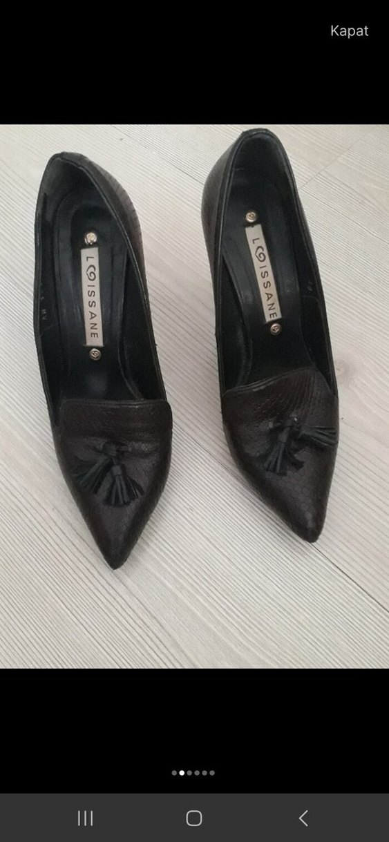 Siyah Uzun Kollu AbiyeElbise ve ayakkabı - Görsel 4